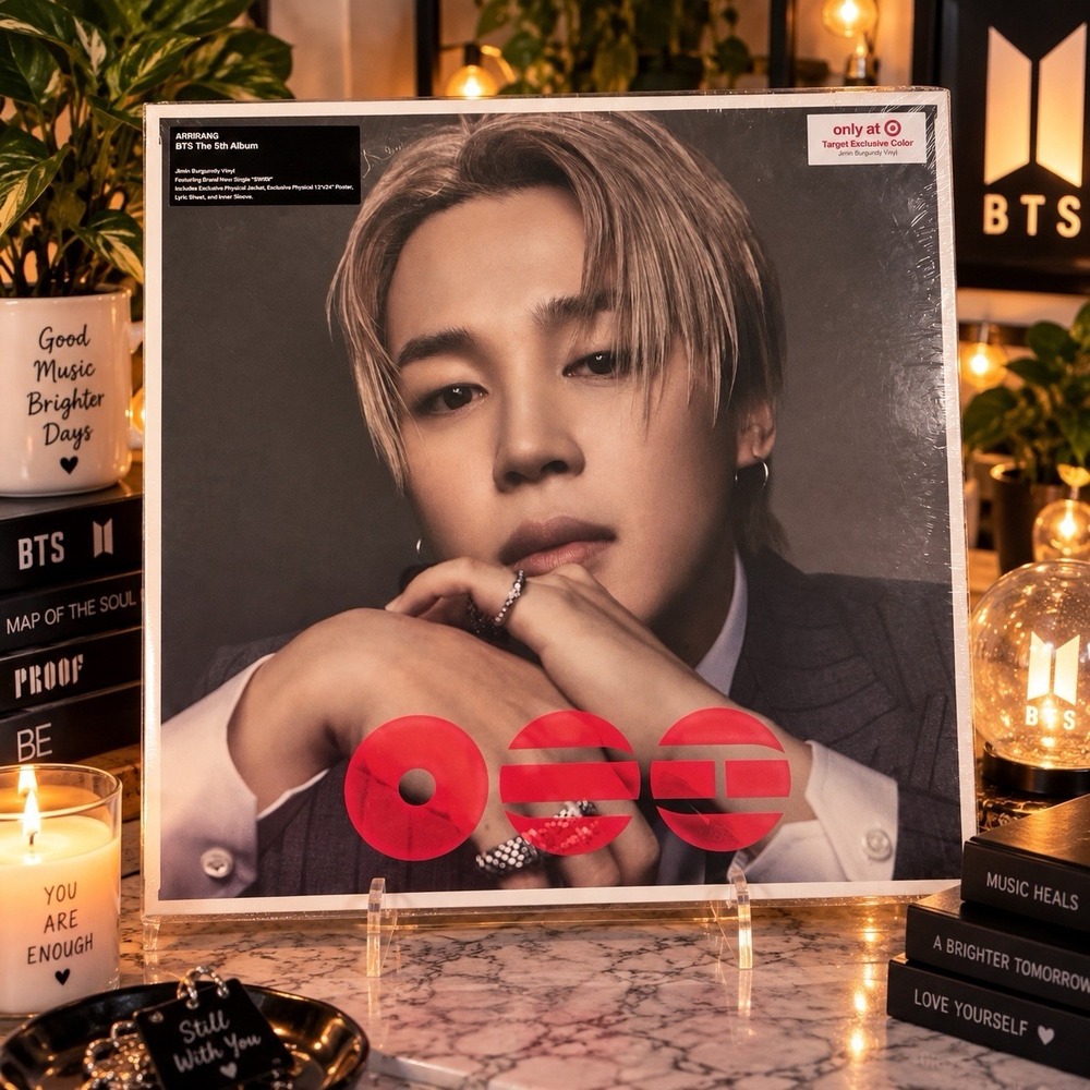 BTS Jimin "arirang" 5th Album Vinyl Record - Target Exclusive Color